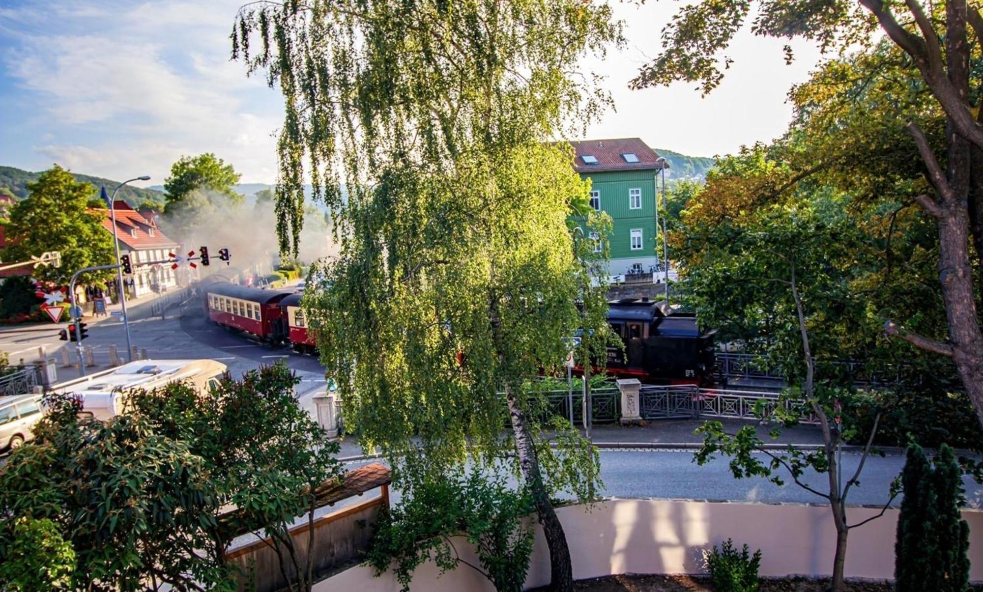 Harztraeume No1 # Parkplatz # Altstadt # Brockenbahn Wernigerode Exterior foto